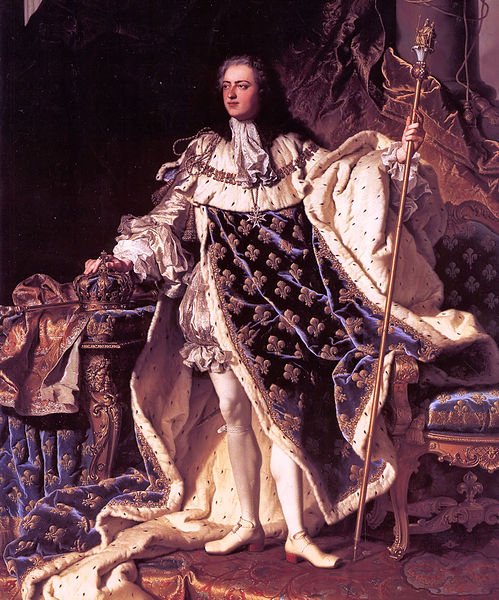 Portrait of Louis XV of France